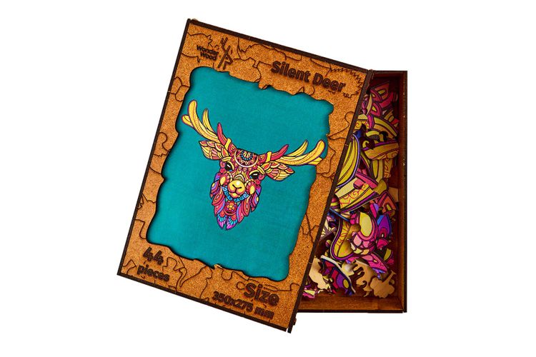 Rangli pazl Wonder wood Deer, в Узбекистане