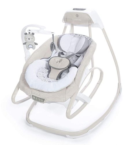 Masofadan boshqariladigan bolalar elektr belanchagi ININGBABY Y-10639 