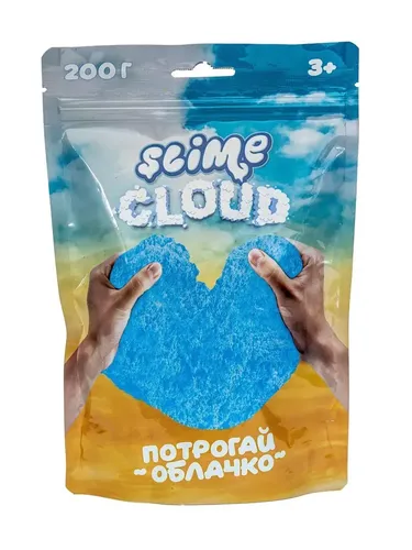 O'yinchoq TM "Slime" bulutli shilimshiq "Blue Sky" tropik lazzat bilan, 200 g