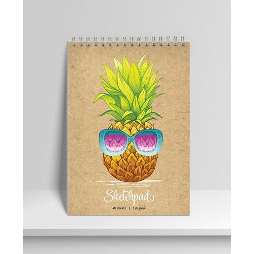 Sketchpad 40л Wсп А5 10759-EAC Disko ananas Sev 10759