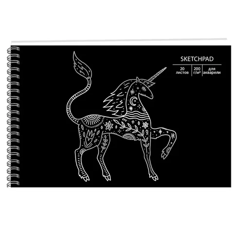 Sketchpad Kans-Eksmo Unicorn 246x167 20л.