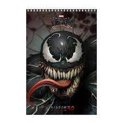 АЛЬБОМ для рисования Venom- Человек-паук MARVEL, в Узбекистане