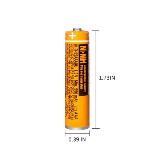 Akkumulyator Panasonic NI-MH AAA 650Ма 1.2в, купить недорого