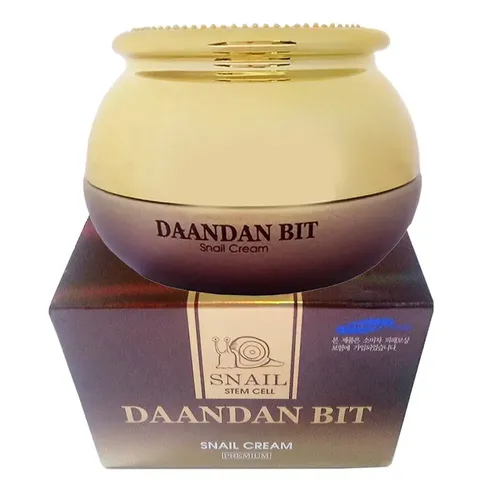 Крем для лица Jigott антивозрастной с муцином улитки DAANDAN BIT SNAIL CREAM