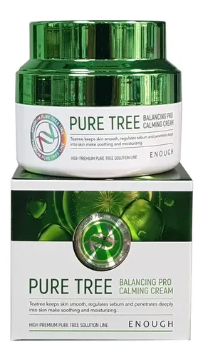 Choy daraxti ekstrakti bilan yetarlicha yuz kremi Pure Tree Balancing Pro Calming Cream