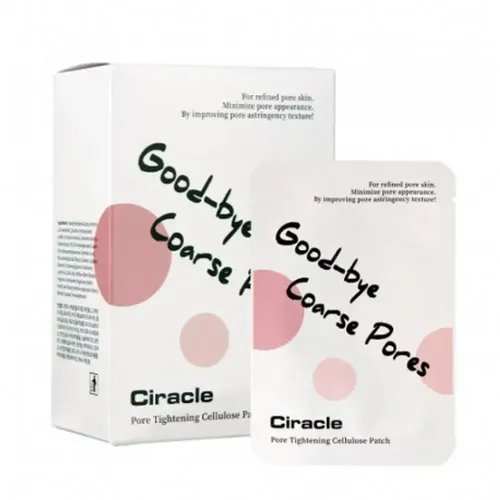 Teshiklarni toraytirish uchun niqob-patch CIRACLE Good-bye Coarse Pores Cellulose Patch