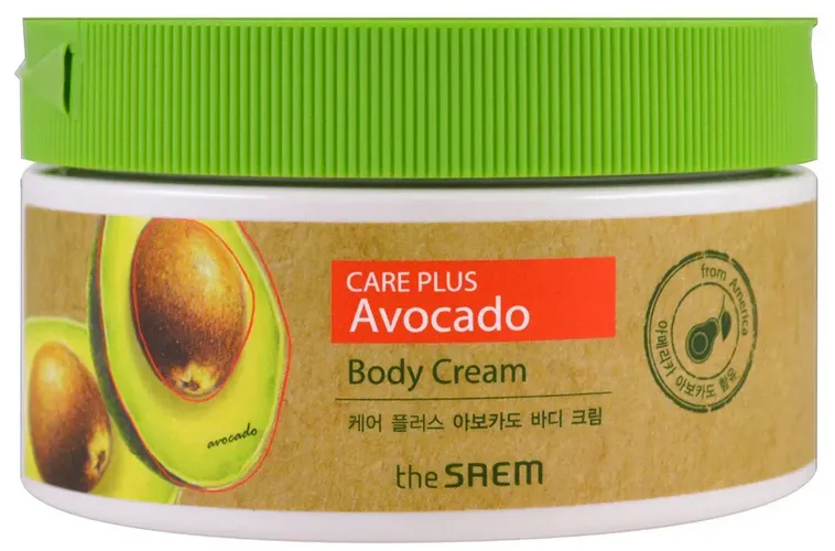 Питательный крем для тела авокадо The Saem Care Plus Avocado