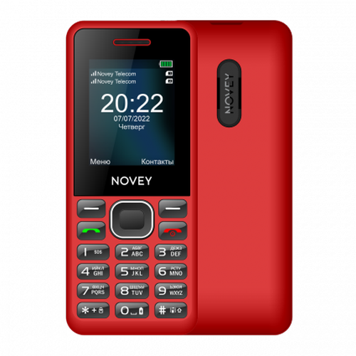 Mobil telefon Novey A11, 32MB / 32MB, Red