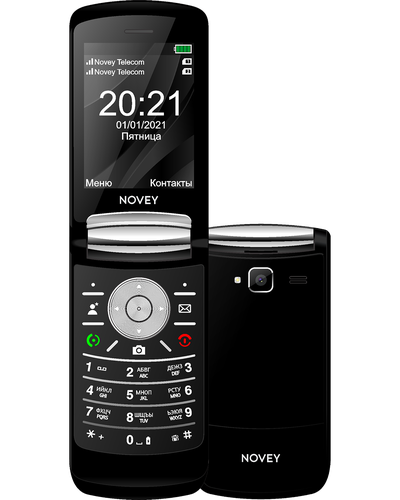 Мобильный телефон Novey A77, 32MB / 32MB, Black