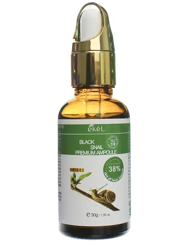 Qora salyangoz musinli Ekel premium ampulali yuz aralashmasi Black Snail Premium Ampoule, купить недорого