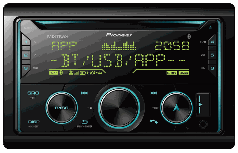 Автомагнитола Pioneer FH-S725BT, фото