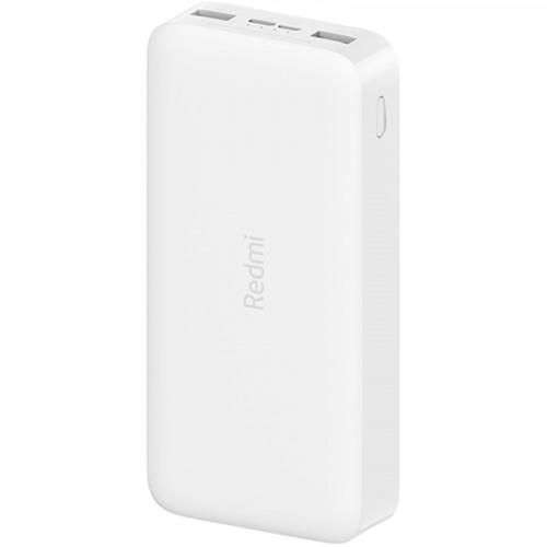 Внешний аккумулятор XIAOMI Redmi Power Bank 20000мAч, White