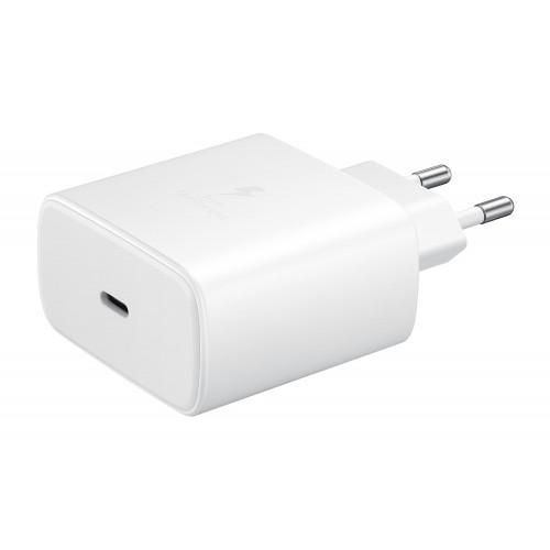 Tarmoqli zaryadlovchi qurilma SAMSUNG USB Type-C 25 Vt, White