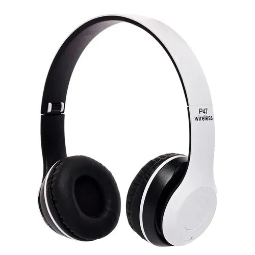 Simsiz Naushniklar VG P47 Wireless Stereo Headphones, White