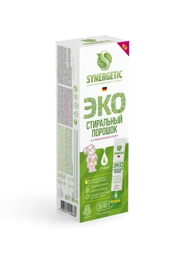 Cтиральный порошок Synergetic суперконцентрат, 100 гр