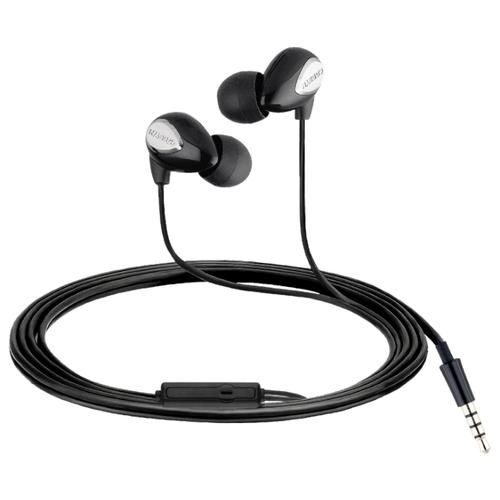 Наушники с микрофоном Stereo earphone mic Cresyn C230S, Black, фото