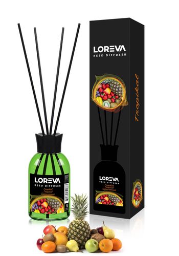 Diffuzer suyuqligi Loreva "Tropik", 55 мл