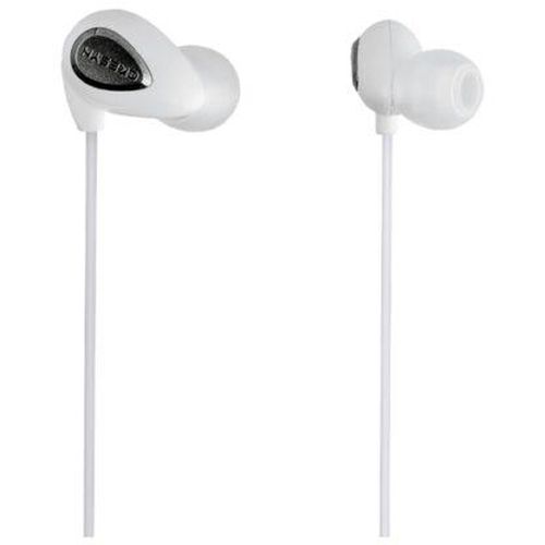 Наушники с микрофоном Stereo earphone mic Cresyn C230S, White, в Узбекистане