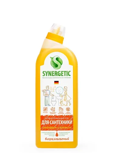 Средство для мытья сантехники Synergetic 5 в 1