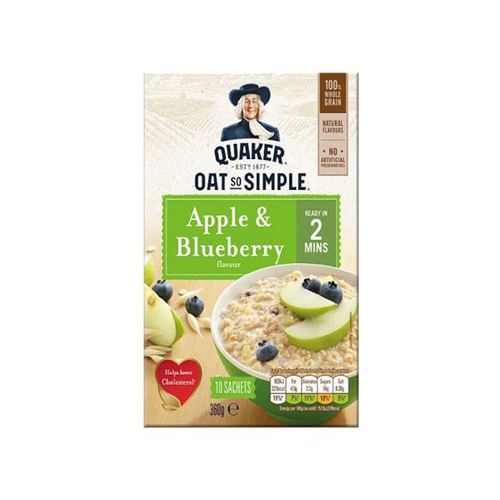 Каша Quaker Oat So Simple "Apple-blueberrry"