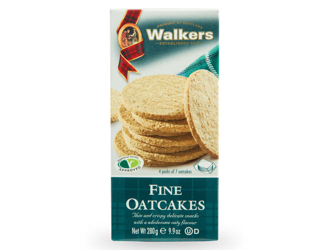 Печенье walkers Fine oatcakes