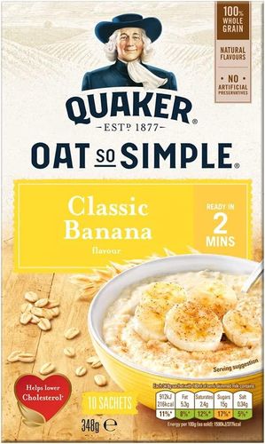 Kasha Quaker Oat So Simple "Banana"