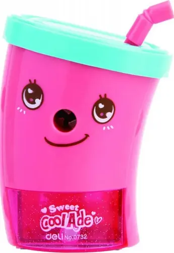 Точилка для карандашей Deli 0732, Pink