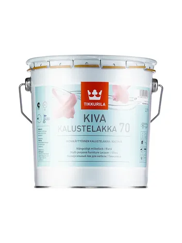 Лак акриловый Tikkurila Kiva 70, 2.7