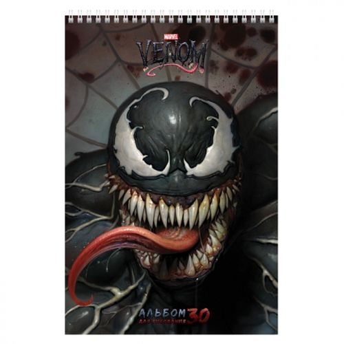 АЛЬБОМ для рисования Venom- Человек-паук MARVEL, в Узбекистане