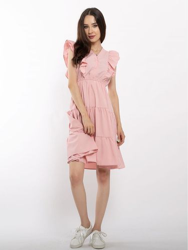 Платье Anaki с пуговицами 11609, Pink, фото