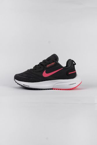 Кроссовки Nike 650-8002 Replica, Чёрный, Серо-розовый, купить недорого