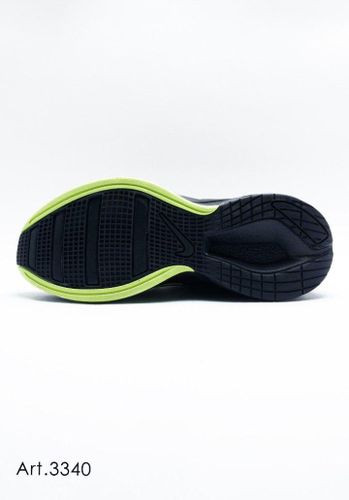 Кроссовки Nike 650 - 3340 Replica, Черный-Салатовый, купить недорого