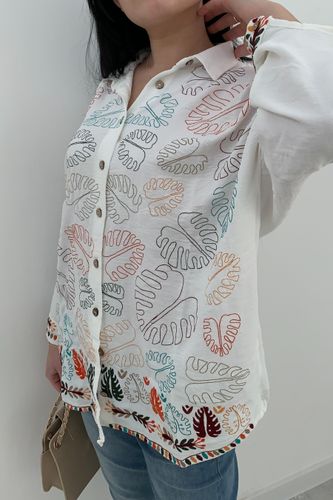 Женская Рубашка Ez-Q С Вышивкой И Узором Ручная Работа SK082, купить недорого