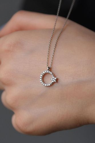Toshli kumush marjon Larin Silver oy bilan yulduz TYC00217682774