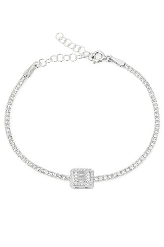 Серебряный браслет Larin Silver Багет FA18001