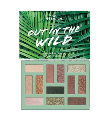 Палетка теней Essence out in the wild eyeshadow palette