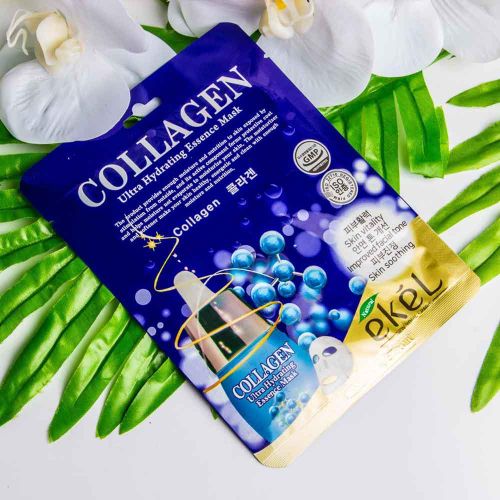 Тканевая маска для лица с коллагеном Ekel collagen Ultra Hydrating Essence Mask