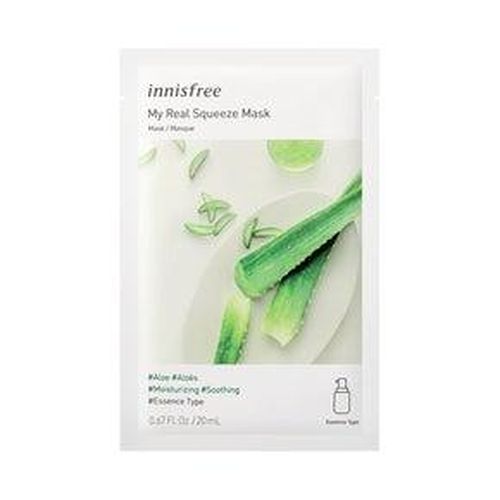 Маска Innisfree my real squeeze aloe