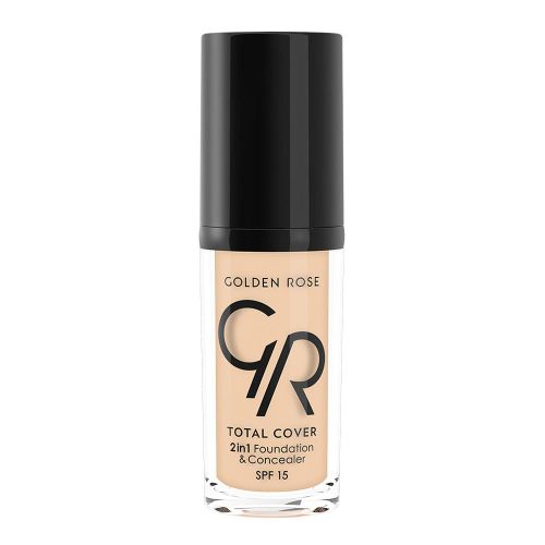 Tonal krem Golden rose total cover 2 in 1 foundation