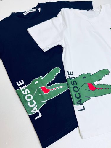 O'g'il bolalar uchun futbolka Lacoste 01103 - 3 (replica), в Узбекистане