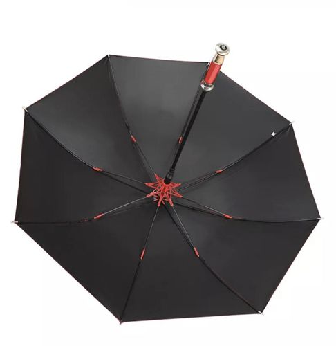 Зонт трость полуавтомат 55835, Красный, фото