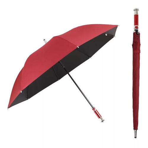 Зонт трость полуавтомат 55835, Красный