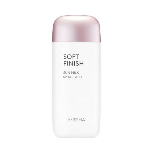 Yuz uchun quyoshdan himoyalovchi sut Missha All-Around Safe Block Soft Finish Sun Milk SPF 50+/PA+++