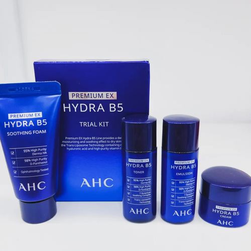 Yuz terisi uchun namlantiruvchi premium to'plam AHC Premium Hydra B5 Trial Kit