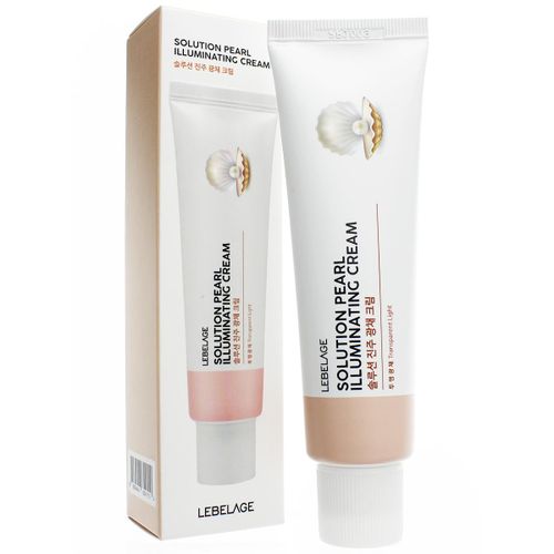 Крем для лица жемчугом Lebelage Solution Pearl Illuminating