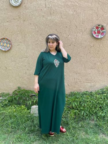 Платье в пол с вышивкой Зебугардон Fratellicassa 21479, в Узбекистане