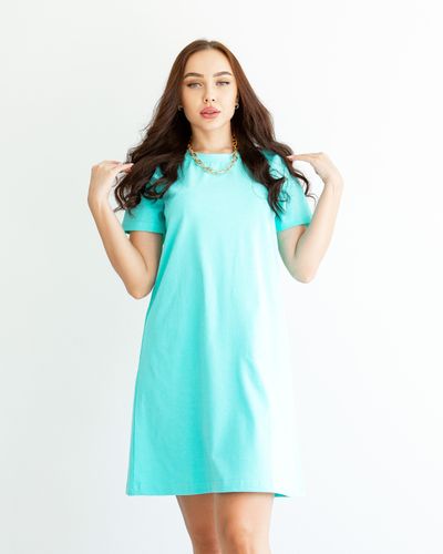 Платье футболка Pink Island 2w1-1258, Тиффани, купить недорого