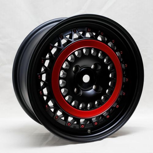 Диски Formulaplus R15, 1220, 4*100, Matt Black Redline, Gentra, купить недорого