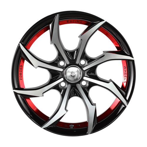 Diskalar Formulaplus R14, 48066D, 4*100, Black / Redline, Nexia, купить недорого