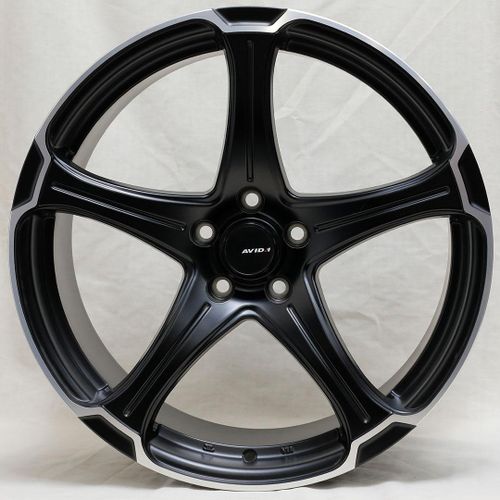 Diskalar Formulaplus R20, AVID1 Matt Black Machin, 5*114.3, Black, Nexia